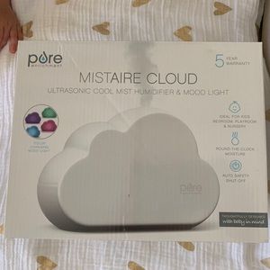 Ultrasonic Cool Mist Humidifier & Mood Light